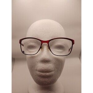Morel Eyeglasses France, Frame Only Nomad 2387N 54-16 135 RR 030 Red Metal